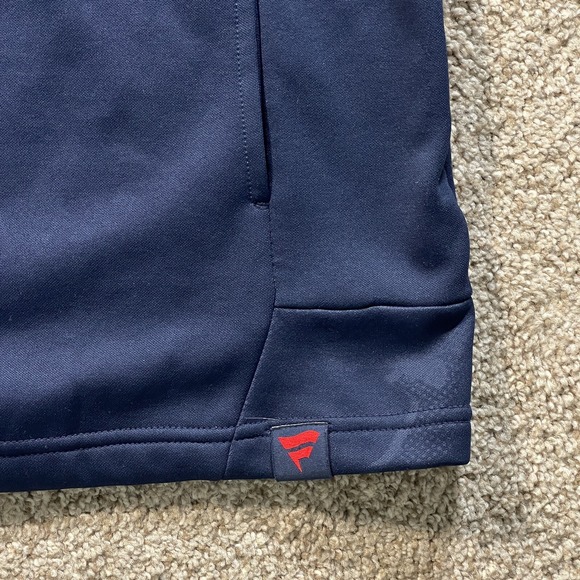 New England Patriots Fanatics Hoodie Size Men's Medium Blue Pullover NFL - Picture 5 of 10